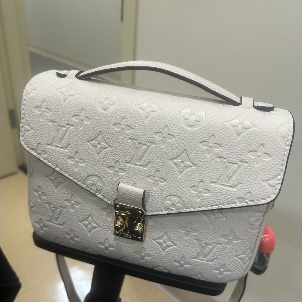 Cream/ Apricot Crossbody Bag